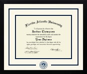 Florida Atlantic University diploma frame - Dimensions Spirit in Gotham