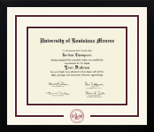 University of Louisiana Monroe diploma frame - Dimensions Spirit in Gotham
