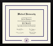 Waldorf University diploma frame - Dimensions Spirit in Gotham