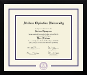 Abilene Christian University diploma frame - Dimensions Spirit in Gotham