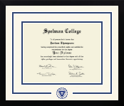 Spelman College diploma frame - Dimensions Spirit in Gotham
