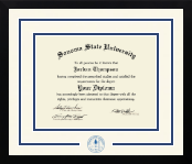 Sonoma State University diploma frame - Dimensions Spirit in Gotham