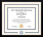 University of Dallas diploma frame - Dimensions Spirit in Gotham