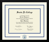 Santa Fe College diploma frame - Dimensions Spirit in Gotham