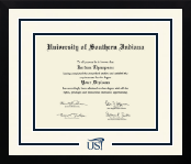 University of Southern Indiana diploma frame - Dimensions Spirit in Gotham