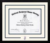 National Technical Honor Society diploma frame - Dimensions Spirit in Gotham