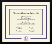 Trevecca Nazarene University diploma frame - Dimensions Spirit in Gotham