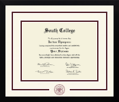 South College diploma frame - Dimensions Spirit in Gotham