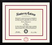 Newberry College diploma frame - Dimensions Spirit in Gotham