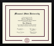 Missouri State University diploma frame - Dimensions Spirit in Gotham