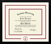 Tuskegee University diploma frame - Dimensions Spirit in Gotham