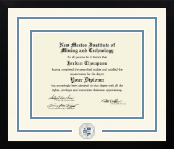 New Mexico Institute of Mining & Technology diploma frame - Dimensions Spirit in Gotham