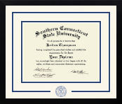 Southern Connecticut State University diploma frame - Dimensions Spirit in Gotham