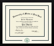 University of Maine Fort Kent diploma frame - Dimensions Spirit in Gotham