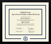 North Carolina A&T State University diploma frame - Dimensions Spirit in Gotham