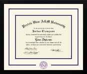 Prairie View A&M University diploma frame - Dimensions Spirit in Gotham