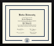 Butler University diploma frame - Dimensions Spirit in Gotham