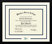 Western Texas College diploma frame - Dimensions Spirit in Gotham