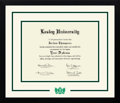 Lesley University diploma frame - Dimensions Spirit in Gotham
