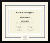Choate Rosemary Hall diploma frame - Dimensions Spirit in Gotham