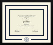 Colorado State University Pueblo diploma frame - Dimensions Spirit in Gotham