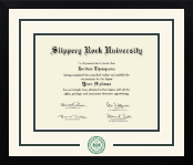 Slippery Rock University diploma frame - Dimensions Spirit in Gotham