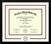 Southern Illinois University Carbondale diploma frame - Dimensions Spirit in Gotham