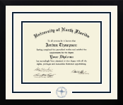 University of North Florida diploma frame - Dimensions Spirit in Gotham