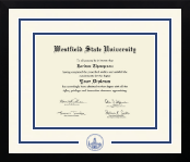 Westfield State University diploma frame - Dimensions Spirit in Gotham