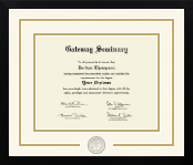 Gateway Seminary diploma frame - Dimensions Spirit in Gotham