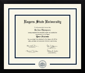 Rogers State University diploma frame - Dimensions Spirit in Gotham