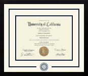 University of California Berkeley diploma frame - Dimensions Spirit in Gotham