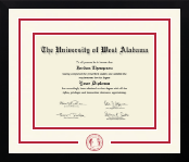 University of West Alabama diploma frame - Dimensions Spirit in Gotham