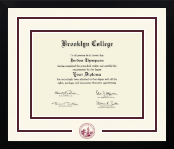 Brooklyn College diploma frame - Dimensions Spirit in Gotham
