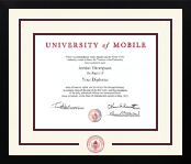 University of Mobile diploma frame - Dimensions Spirit in Gotham