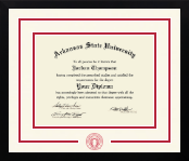 Arkansas State University at Jonesboro diploma frame - Dimensions Spirit in Gotham