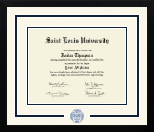Saint Louis University diploma frame - Dimensions Spirit in Gotham