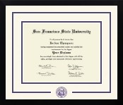San Francisco State University diploma frame - Dimensions Spirit in Gotham