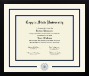 Coppin State University diploma frame - Dimensions Spirit in Gotham