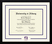 University at Albany State University of New York diploma frame - Dimensions Spirit in Gotham