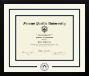 Fresno Pacific University diploma frame - Dimensions Spirit in Gotham