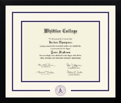 Whittier College diploma frame - Dimensions Spirit in Gotham