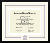 Southwest Baptist University diploma frame - Dimensions Spirit in Gotham