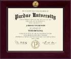 Purdue University diploma frame - Century Gold Engraved Diploma Frame in Cordova