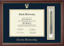 Clarke University diploma frame - Tassel & Cord Diploma Frame in Newport