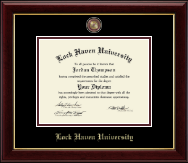 Lock Haven University diploma frame - Masterpiece Medallion Diploma Frame in Gallery
