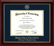 University of Connecticut diploma frame - Masterpiece Medallion Diploma Frame in Gallery