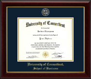 University of Connecticut diploma frame - Masterpiece Medallion Diploma Frame in Gallery