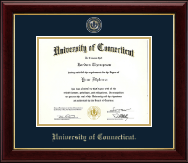 University of Connecticut Masterpiece Medallion Diploma Frame in Gallery