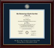 University of North Carolina Chapel Hill Masterpiece Medallion Diploma Frame in Gallery
